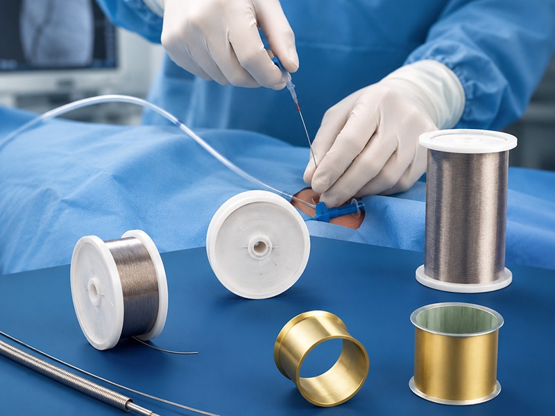 Precision rectangular wire micro rolling unit applications